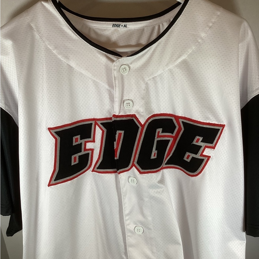 Baseball Jersey. Edge. Adult Large